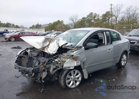 2010 Nissan Sentra 2.0Sl z USA, uszkodzony, nr VIN 3N1AB6AP0AL656719